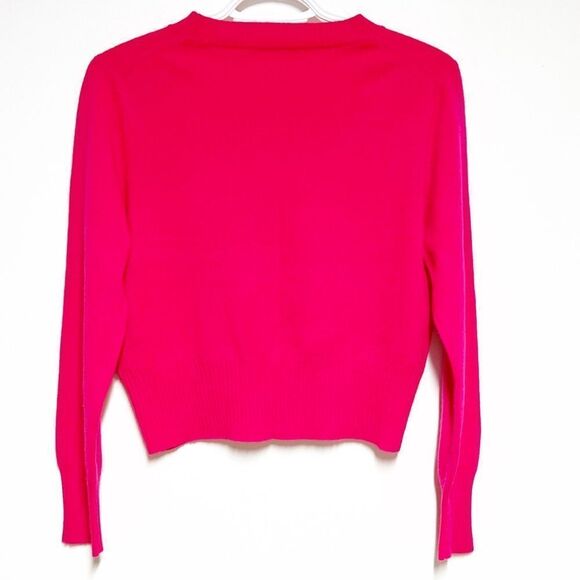 J. Crew Pink Crew Neck Sweater - Picture 3 of 5